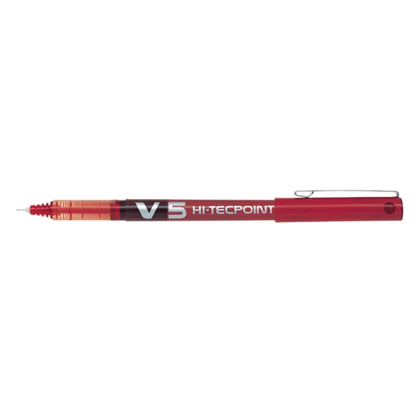 Pilot Roller Kalem Hi-Tecpoint İğne Uç 0.5 MM Kırmızı Bx-V5-R ürün görseli 1