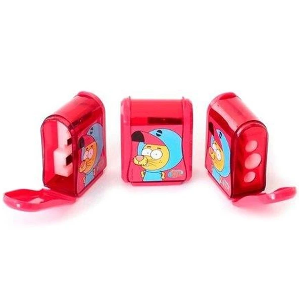 Dolphin Kral Şakir Kalemtraş 3  delikli KS-102942 (27 li paket) ürün görseli 1