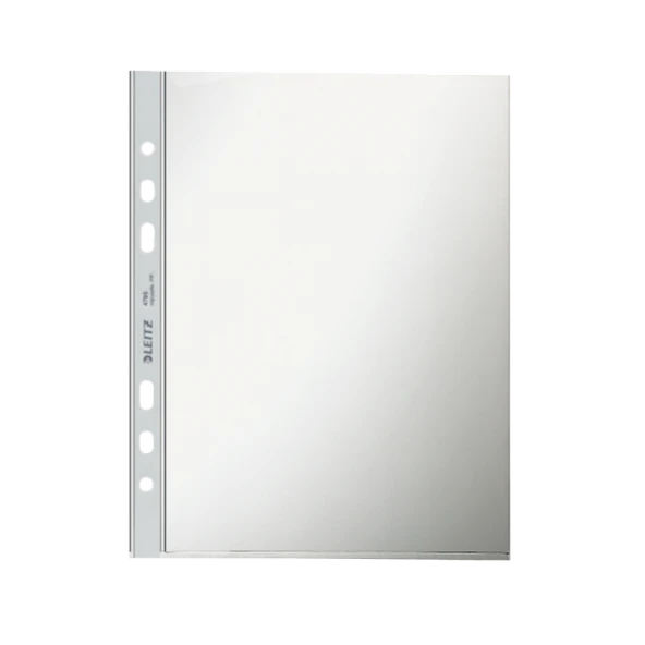 Leitz Poşet Dosya 50 Lİ A5 Şeffaf Buzlu 4795-1-LI-PKT-1-LI-PKT ürün görseli 1