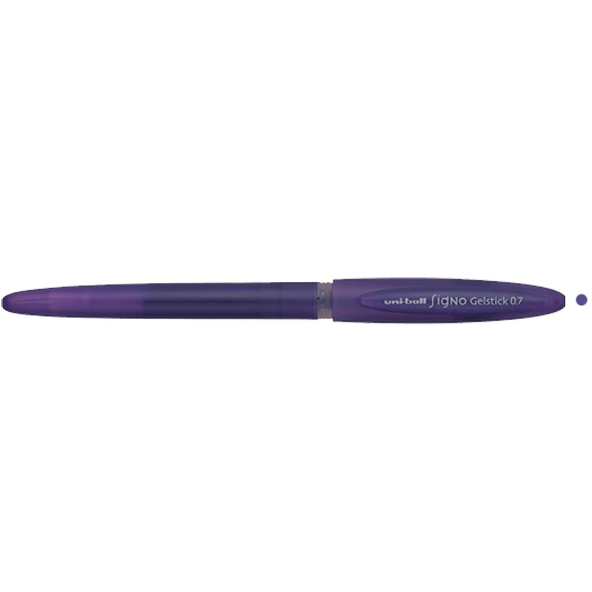 Uni-Ball Roller Kalem (12 adet)Signo Gelstick Jel Bilye Uç 0.7 MM Mor UM-170 ürün görseli 1