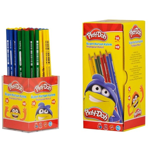 Play-Doh Kurşun Kalem Üçgen (36 Lı Stand) PLAY-KK003 ürün görseli 1