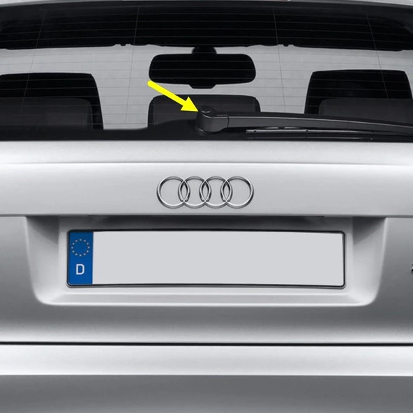 Audi A3 Sportback 2009-2012 Delikli Arka Silecek Kapağı 8E9955205C ürün görseli 1