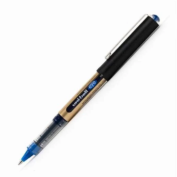 Uni-Ball Roller Kalem(12 adet) 10 Eye Broad Jel Bilye Uç İmza Kalemi 1.0 MM Mavi UB-150 ürün görseli 1
