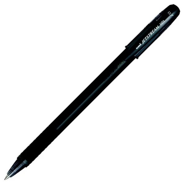 Uni-Ball Jetstream 101 0.7 Hızlı Yazı Kalemi Siyah (12 li) ürün görseli 1