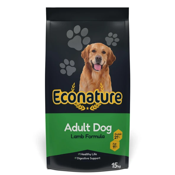 Econature Kuzulu Yetişkin Köpek Maması 15 Kg ürün görseli 1