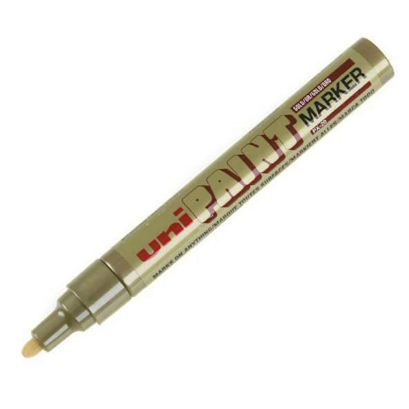 Uni-Ball Paınt Markör Boyama Paınt Marker 2.2-2.8 MM Altın Px-20-12-LI-DZ ürün görseli 1