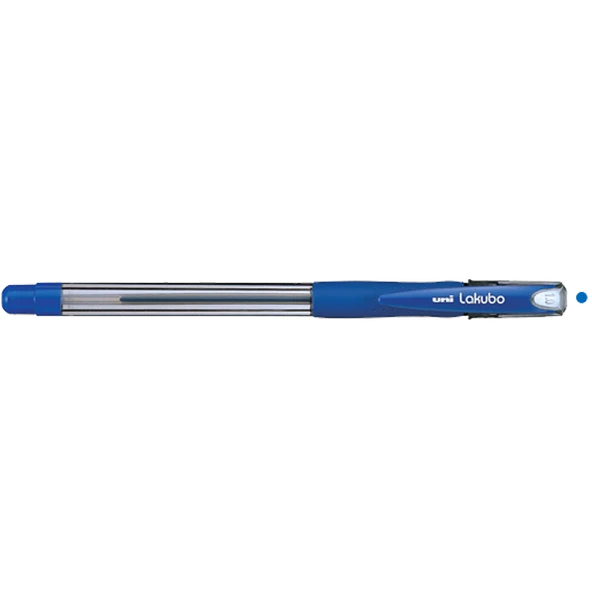 Uni-Ball Tükenmez Kalem Lakubo Medium 1.0 MM Bilye Uç Mavi SG-100-12-LI-PKT ürün görseli 1