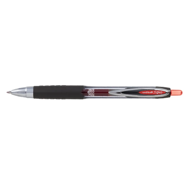 Uni-Ball Roller Kalem(12 li) Signo 207 Bold Jel Bilye Uç Mekanik 1.0 MM Kırmızı UMN-207 ürün görseli 1