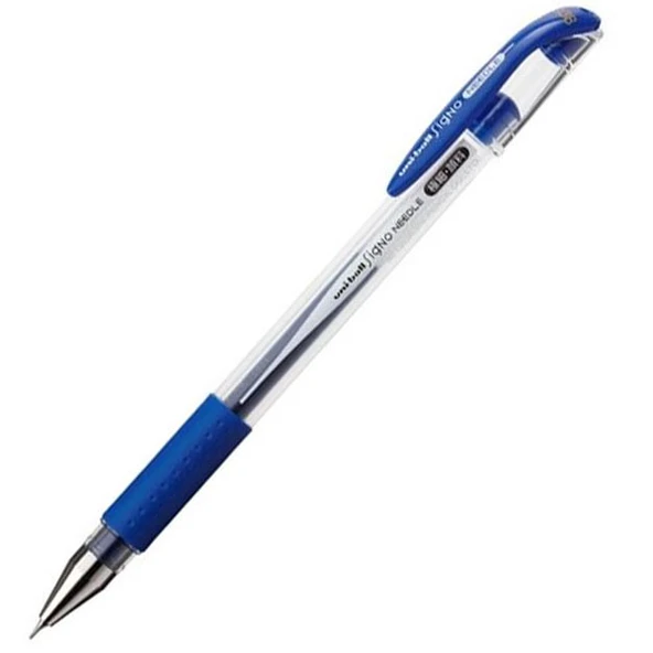 Uni-Ball Roller Kalem Signo Needle İğne Uç 0.38 MM Mavi UM-151ND ( 10 adet) ürün görseli 1