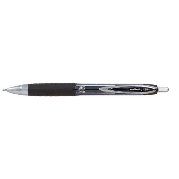 Uni-Ball Roller Kalem ( 12 adet)Signo 207 Bold Jel Bilye Uç Mekanik 1.0 MM Siyah UMN-207 ürün görseli 1