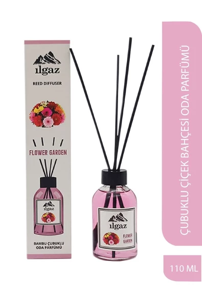 Çiçek Bahçesi Bambu Çubuklu Oda Kokusu 110 Ml - Red Diffuser Flower Garden Ortam Kokusu ürün görseli 1