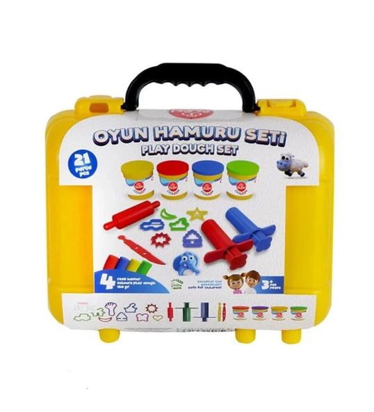 Bu-Bu Oyun Hamuru Seti Çantalı BUBU-OH0022 ürün görseli 1