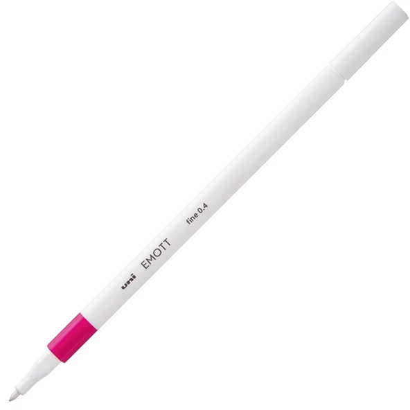 Uni-Ball Akrilik Uçlu Kalem Emott 0.4 MM Fine Pembe-10-PKT ürün görseli 1