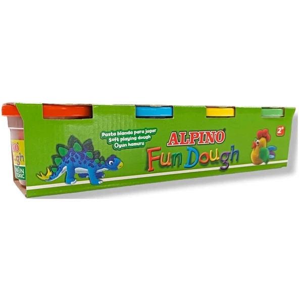 Alpino Oyun Hamuru 4 LÜ 100 GR DP000401 ürün görseli 1