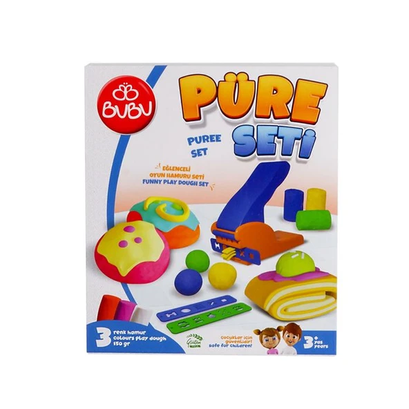 Bu-Bu Oyun Hamuru Seti Püre (S) BUBU-OH0019 ürün görseli 1