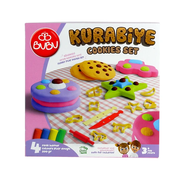 Bu-Bu Oyun Hamuru Seti Kurabiye (M) BUBU-OH0016 ürün görseli 1
