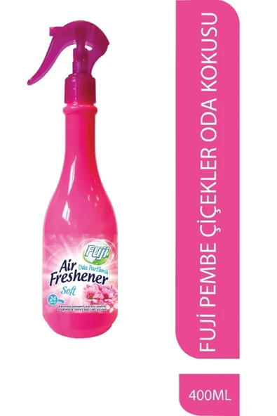 Soft Oda Spreyi 400 Ml - Air Freshener Neon Pembe Çiçekler Kokusu ürün görseli 1