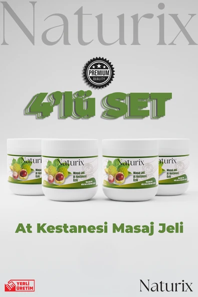 At Kestanesi Balsamı Masaj Jeli 4'lü Eko Paket - 500 Ml ürün görseli 1