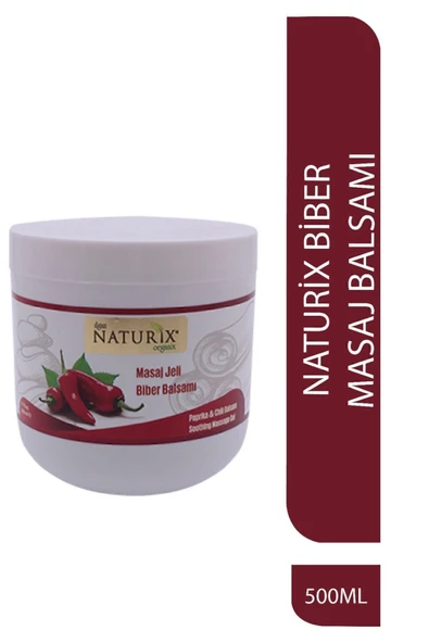 Paprika & Chili Biber Masaj Jeli Isıtıcı, Rahatlatıcı Ve Sıkılaştırıcı Bakım Jeli - 500 ml ürün görseli 1