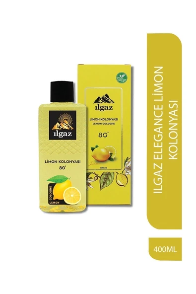 Limon Kolonyası 80 Derece 400 Ml Ferahlatıcı ve Kalıcı Klasik Kolonya - Elegance Series ürün görseli 1