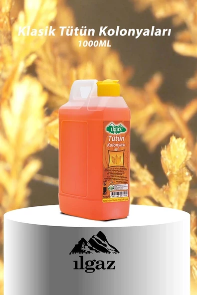 Tütün Kolonyası 60 Derece 1000 Ml Bidon Pratik Huni Kapaklı Büyük Boy Kolonya - Resim 2