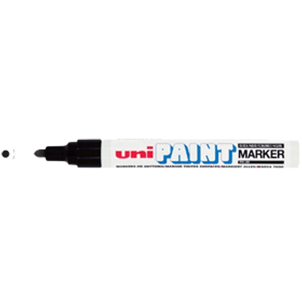Uni-Ball Markör Boyama paint Marker 2.2-2.8 MM Siyah PX-20 ürün görseli 1