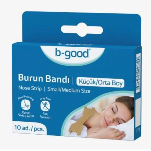 B-Good Burun Bandı Küçük Orta Boy 10'lu ürün görseli 1
