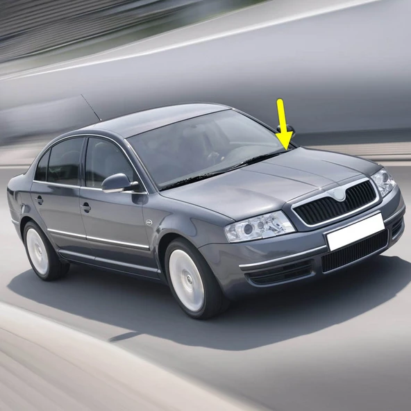 Skoda Superb 2006-2007-2008 Ön Cam Sol Silecek Kolu 3B1955409 ürün görseli 1