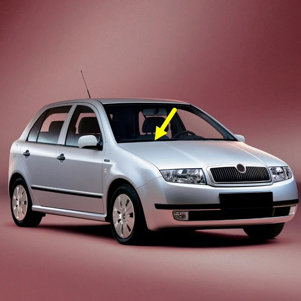 Skoda Fabia MK1 2000-2008 Ön Cam Sağ Silecek Kolu 6Y1955410 ürün görseli 1
