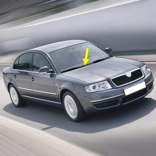 Skoda Superb 2006-2007-2008 Ön Cam Sağ Silecek Kolu 3B1955410 ürün görseli 1