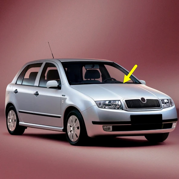Skoda Fabia MK1 2000-2008 Ön Cam Sol Silecek Kolu 6Y1955409 ürün görseli 1