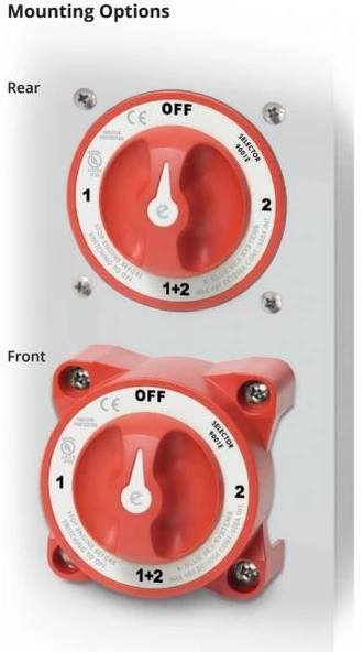 Blue Sea Systems Akü Şalteri 9003E - Resim 2