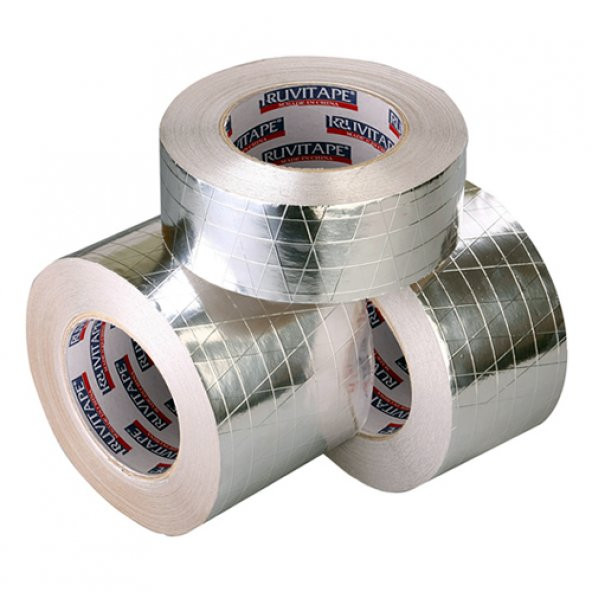 ALÜMİNYUM FOLYO BANT TAKVİYELİ (48MM*25MT) (1 ADET) ürün görseli 1