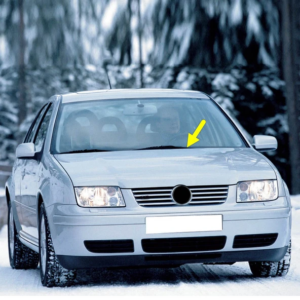 VW Bora 1999-2002 Ön Cam Sol Silecek Kolu 1J1955409A ürün görseli 1