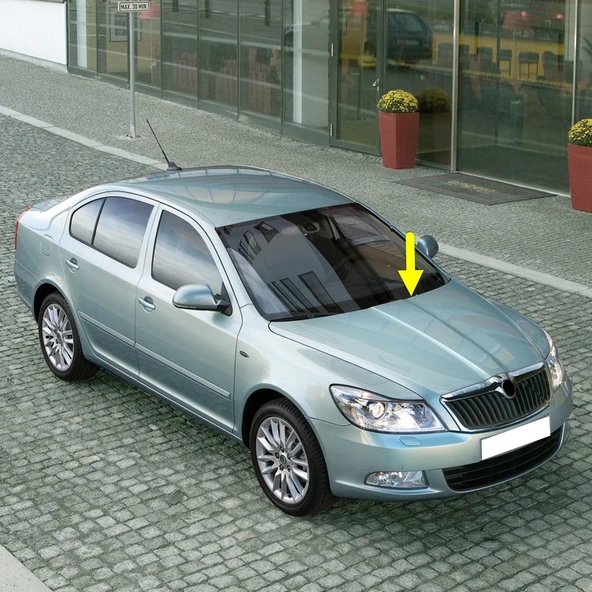 Skoda Octavia 2 A6 2009-2012 Ön Cam Sol Silecek Kolu 1Z1955409A ürün görseli 1