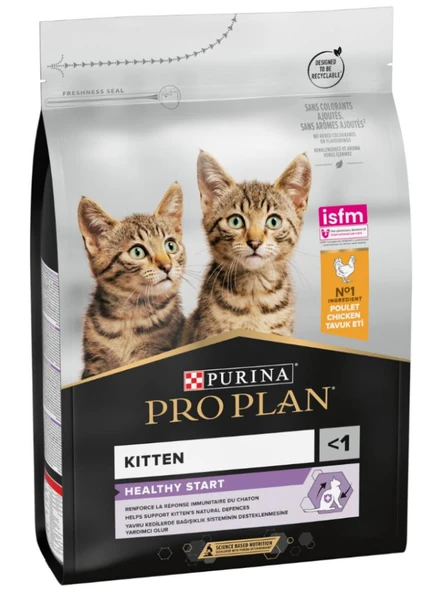 Proplan Tavuklu Yavru Kedi Maması 3 Kg ürün görseli 1