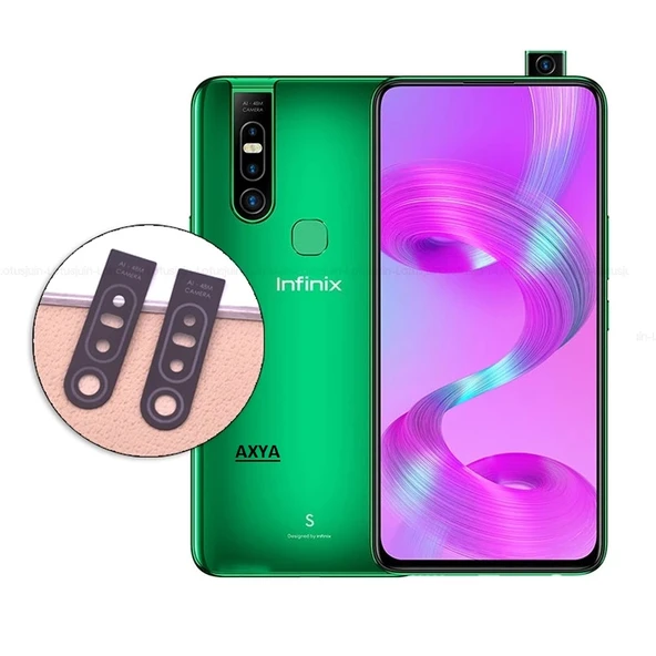 Infinix S5 Pro Arka Kamera Camı Lens X660C X660B ürün görseli 1