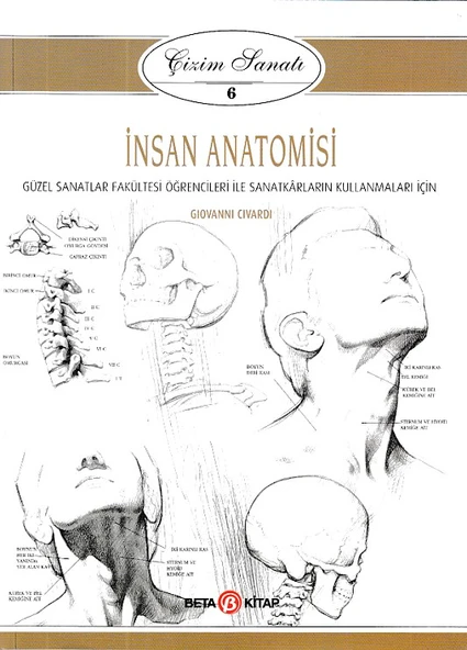 Çizim Sanatı Serisi 6 - İnsan Anatomisi ürün görseli 1