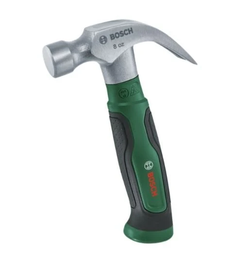 BOSCH 225 gr Orta Boy Yuvarlak Başlı - Çatal Ağızlı Çekiç 8 OZ ürün görseli 1