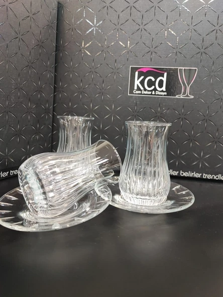 Kcd 3854S 6 Kişilik 12 Parça Çay Seti ürün görseli 1