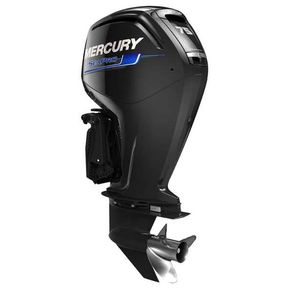 Mercury F 75 ELPT EFI CT Seapro Uzun Şaft Marşlı&Direksiyonlu&Trimli&CT Deniz Motoru ürün görseli 1