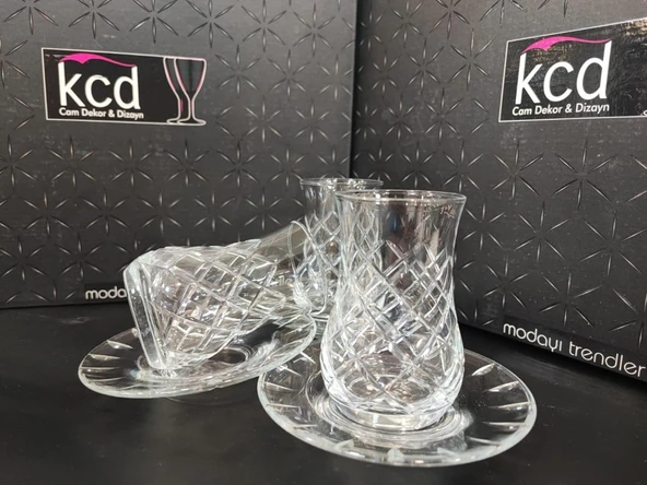 Kcd 3856S 6 Kişilik 12 Parça Çay Seti ürün görseli 1