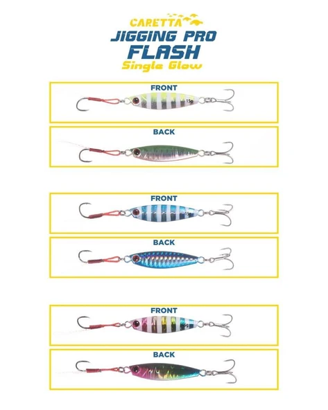 Caretta Jigging Pro Flash Jig Yem 40 Gr - Resim 5