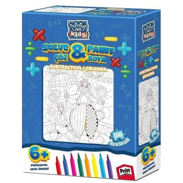Art Kids Çöz Boya / Toplama 5846 ürün görseli 1