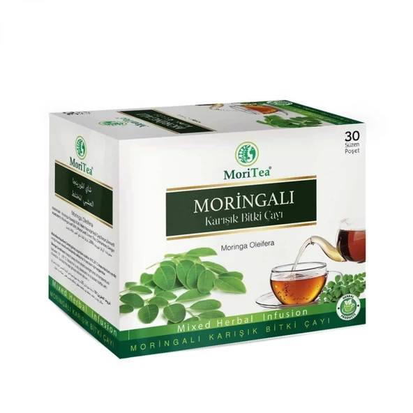 Moringa Çayı 30'lu Süzen Poşet ürün görseli 1