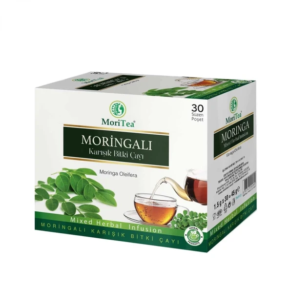 Moringa Çayı 30'lu Süzen Poşet - Resim 2