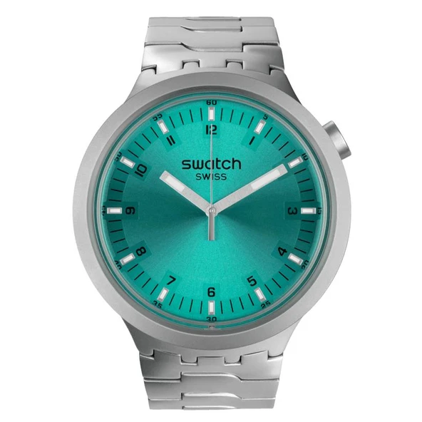 SB07S100G Swatch Big Bold Irony Aqua Shimmer Erkek Kol Saati ürün görseli 1