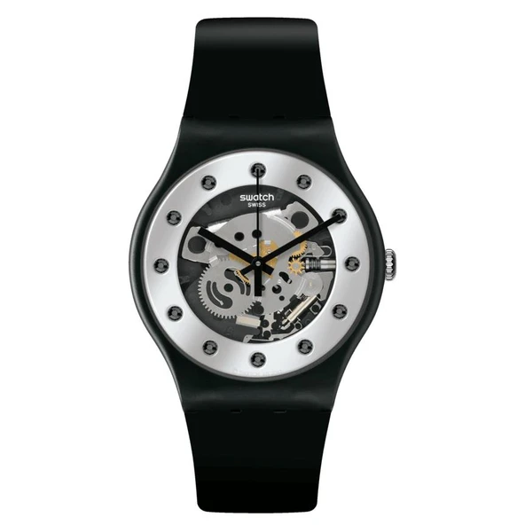 SO29B109 Swatch Silver Glam Again Erkek Kol Saati ürün görseli 1