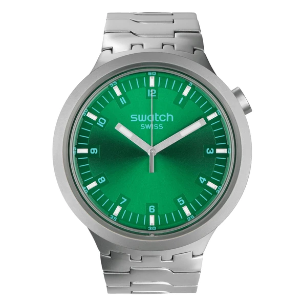 SB07S101G Swatch Big Bold Irony Forest Face Erkek Kol Saati ürün görseli 1