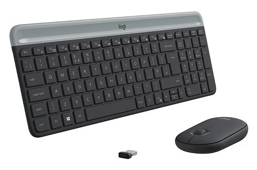 LOGITECH MK470 KABLOSUZ SET USB SİYAH 920-009435 ürün görseli 1